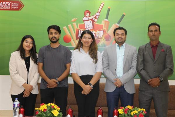 Apex College Hosts Press Meet for Apex ICC Cup
